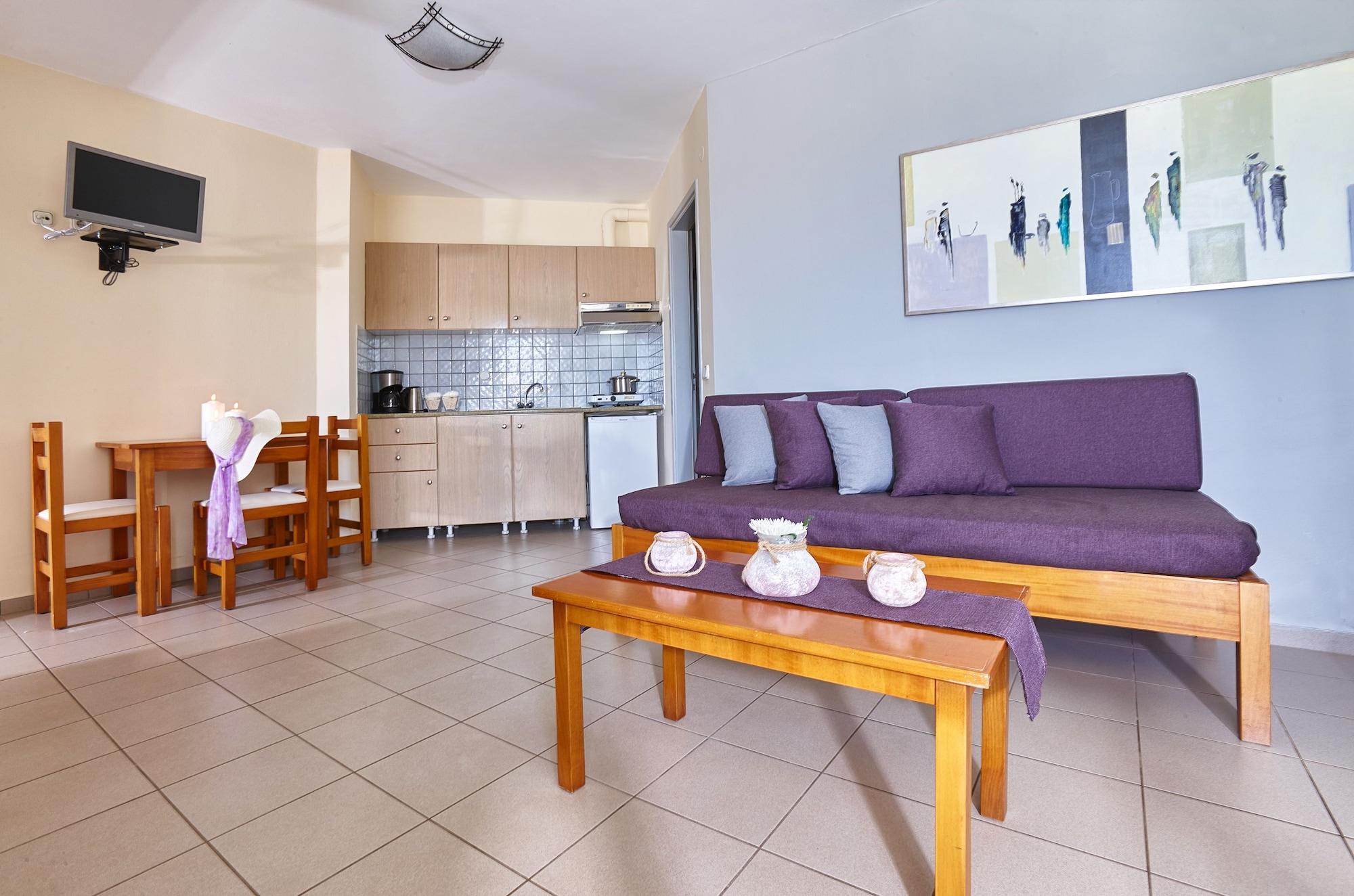 Everest Apartments And Suites Stalida Dış mekan fotoğraf