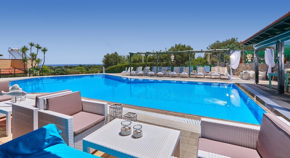 Everest Apartments And Suites Stalida Dış mekan fotoğraf
